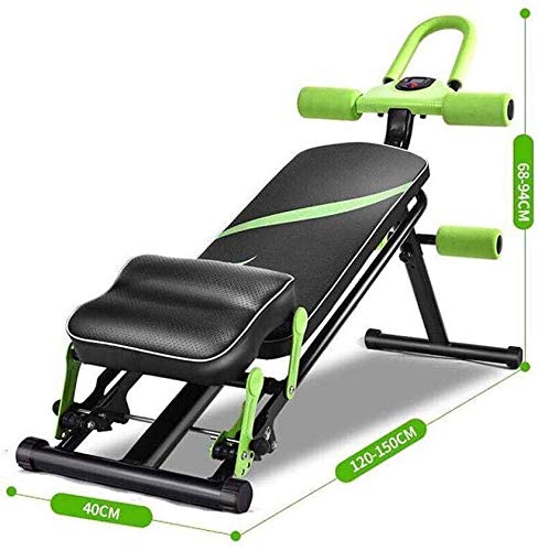 BATOWE BenchUtility Weight Bench Adjustable Weight Benches for Full Body Workout Folding Weight Bench Foldable Workout Bench for Home Gym Exercises Easy Storage Home Fitness red (Color : Red)