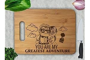 Carl and Ellie Personalized Cutting Board: Embark on a Culinary Adventure