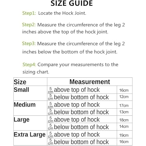 RockPet Gelenkbandage für das Hinterbein ihres Hundes (L)