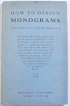 Hardcover How to Design Monograms Book