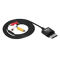 Vista 7 de 1.8M Component AV Cable Audio Video Cord Optical Cable for Game Slim Replacement Quality ABS TV Cord Compatible for 360 Console