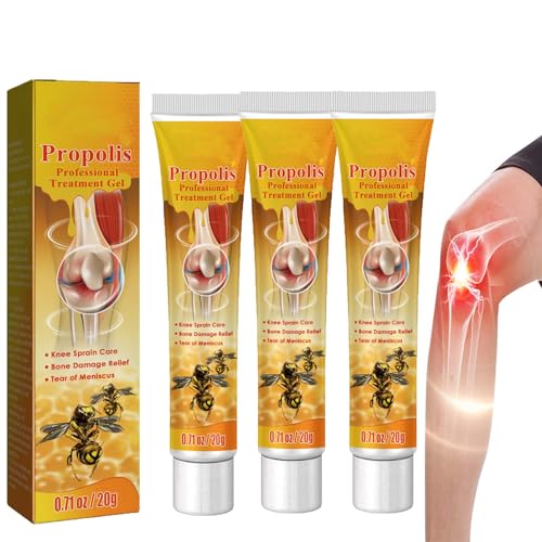 Bee Ve-nom Joint Relief Gel,3pcs Back Pain Relief,Joint & Bone Pain Relief, Naturally Soothes Muscle Pain,Long Lasting, Soothing, Targeted Pain Relief, Neck Pain Relief & Shoulder Aches