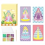 DIY塗り絵 おもちゃ ポーキング ポケポケ ペーパークラフトセット ファブリッククラフトセット ペーパーアート 知育玩具 DIY 手作り おもちゃ アートセット 子供 女の子 入学祝い 誕生日 クリスマス プレゼント ギフト (イエローボックス)