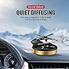 Car Air Fresheners Solar Diffuser | Solar Power Rotating Helicopter Auto Aromatherapy With 5ml Perfume | Air Fresheners Perfume For Vehicle #2