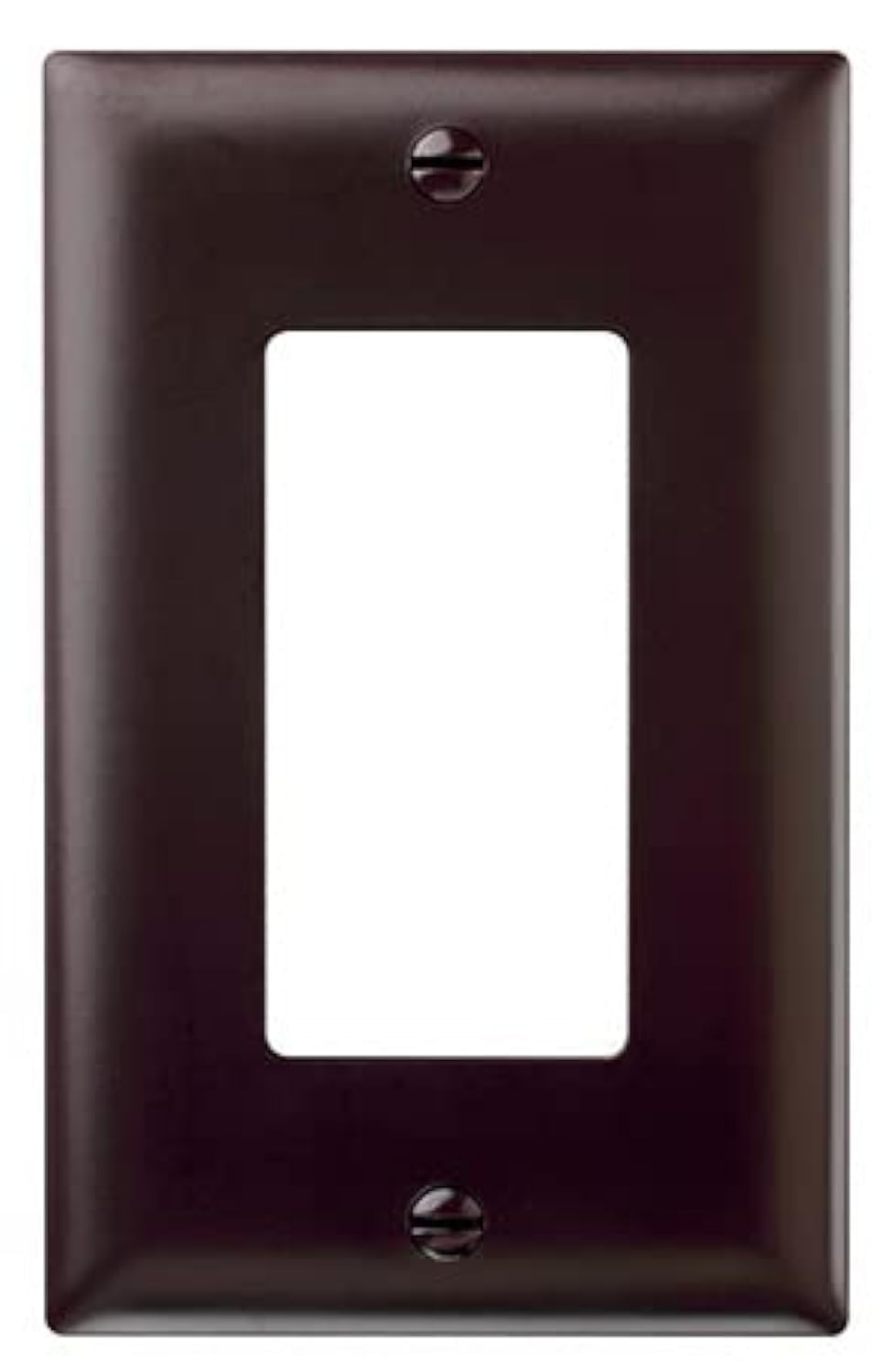 Pass Seymour Tp26 1G Brn Decora tapa para cubrir huecos de pared