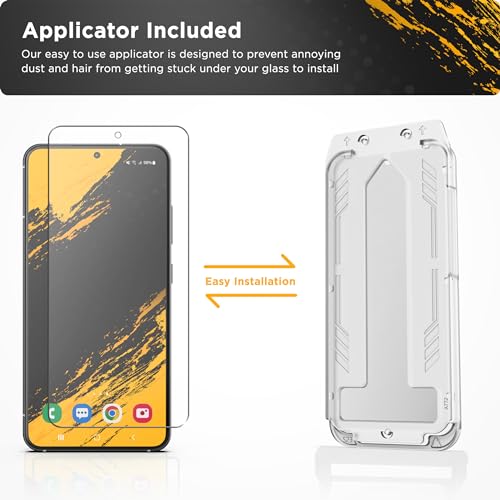 magglass Matte Screen Protector Designed for Samsung Galaxy S23 FE (Fingerprint Sensor Compatible) Scratch/Smudge Proof Anti Glare Tempered Glass (2023)