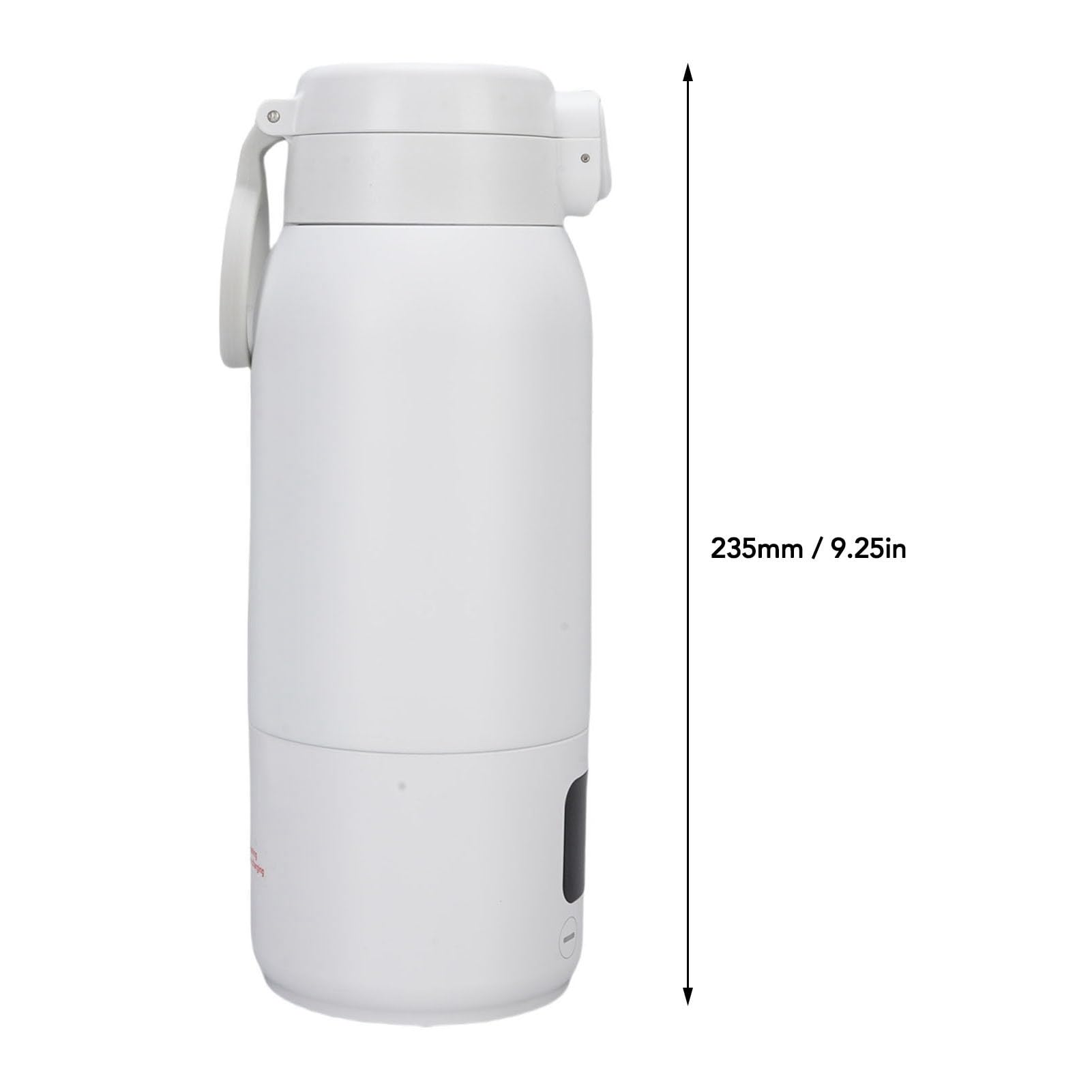 Przenośny Podgrzewacz do Mleka, Bezprzewodowy Podgrzewacz do Butelek o Pojemności 500 Ml z płytą grzejną o Pojemności 316 L i Szybkim Ogrzewaniem o Mocy 100 W, Mleka Matki i