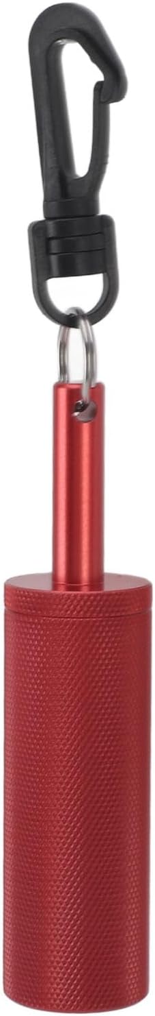 CCYLEZ Underwater Bell Stick, Easy Hanging Scuba Rattle Stick Hook Clip Crisp Sound for Underwater Photography