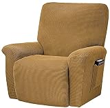 DOOGL Super Stretch Couch Covers Recliner Covers Recliner Covers Form Fitted Standard Power Lift Rec