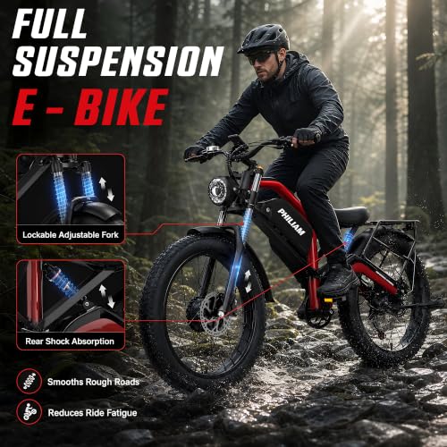 PHILIAM 5000W Dual Motor Ebike