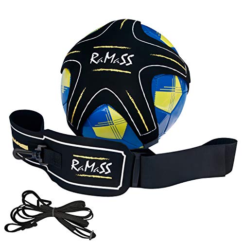 Ramass - Juego de entrenamiento de lanzamiento de fúbtol, para niños y adultos