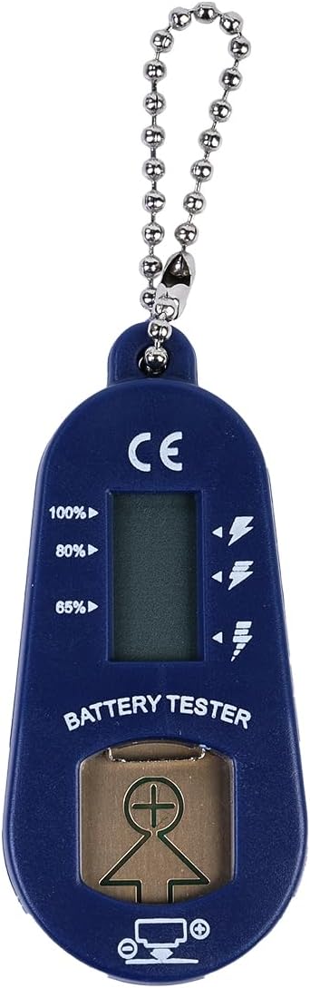 Sarini Battery Tester for Hearing Aid Battery Portable Button Cell Tester