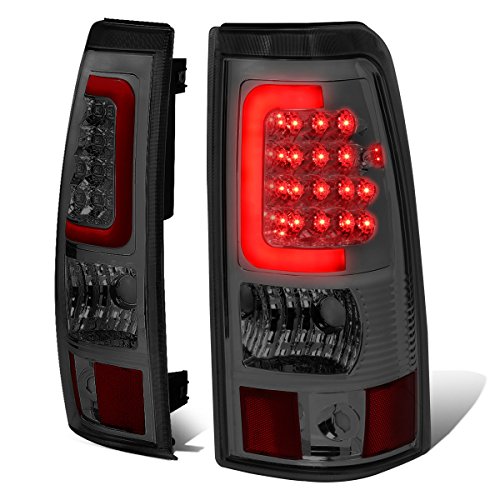 Image of DNA MOTORING TL-CSIL03-LED-RD3D-CH-SM LED 3D Tail Light Assembly Driver & Passenger Side [Compatible with 03-06 Silverado / 07 Sierra]