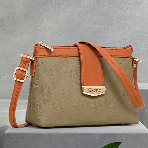 Image of EXOTIC embosed Cross Body Sling Bag for Girls /Women