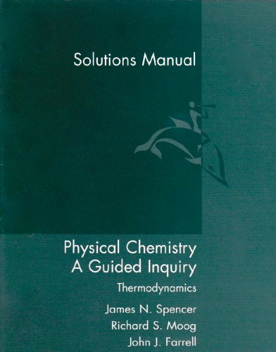 Physical Chemistry Complete Solutions Manual 0618308563 Book Cover