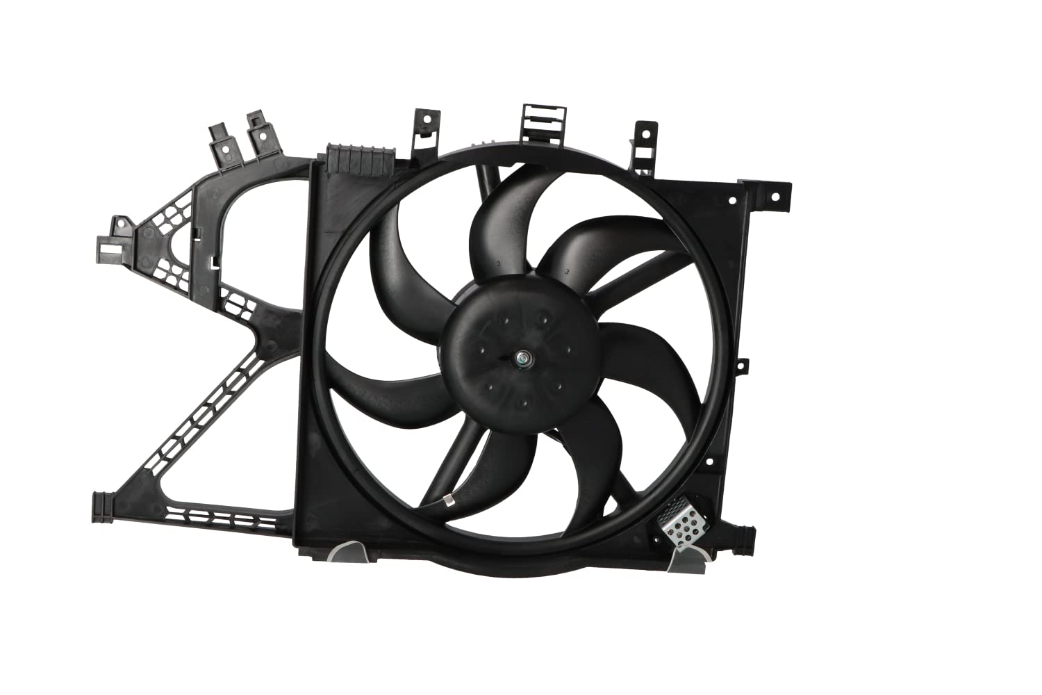 NRF 47011 Ventilador de motor con bastidor radiador (armazón) con resistencia de carga
