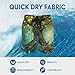 Men & Boys Fit Swim Trunks for Beach Athletic Hiking Quick Dry Drawstring Essentials Half Pants with Pockets Lining, Beachwear Tree of Life Art Fashion Swim Trunks