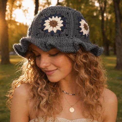 Image of Crochet Amigurumi Yarn - Dark Gray, 2 Pack Acrylic of 150g /5.3oz, 3 Light Worsted Yarn for Crocheting & Knitting