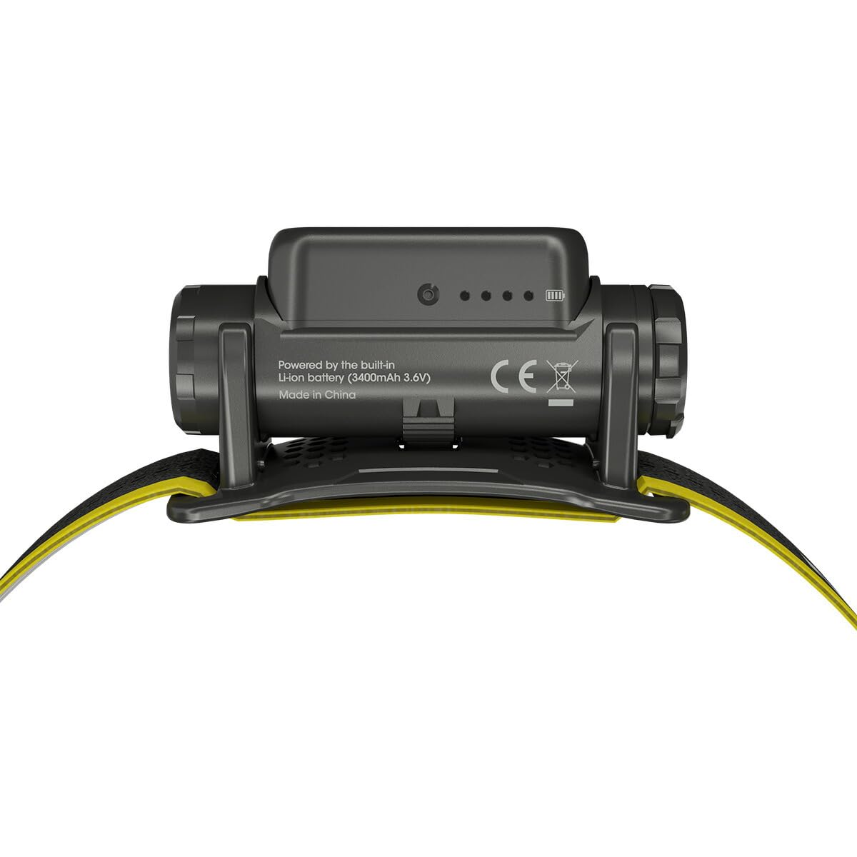 Nitecore Latarka czołowa NU43, lekka, ładowana przez USB C, 1400 lumenów, zasięg świecenia 130 m, czerwone światło do widzenia w nocy