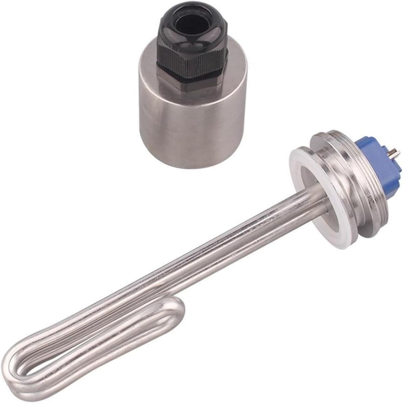 yaoqijie Heater 1.5inch(50.5mm) Clamp Heating Element For Brewing Equipment 120V 1.5KW With Stainless Steel Cap(Heater)