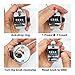 Medsuo Metal Hand Held Tally Counter 4-Digit Mechanical Clicker Counter Clicker for Coaching Knitting People Lap Fishing Golf Sport Row School Event