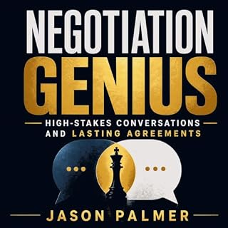 Negotiation Genius: High‑Stakes Conversations and Lasting Agreements cover art