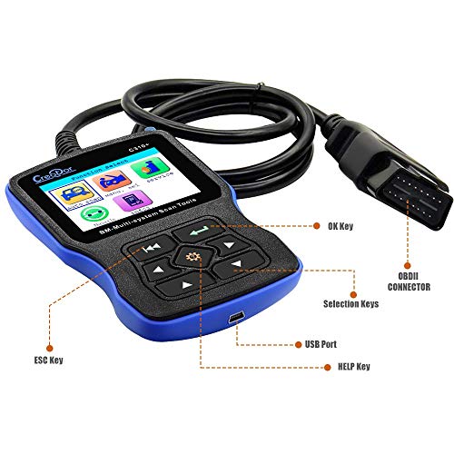 Creator C310 Obd2 Diagnostic Scanner Tool For Bmw,Multi-System Code Reader With Epb Engine Oil Reset #TOP4