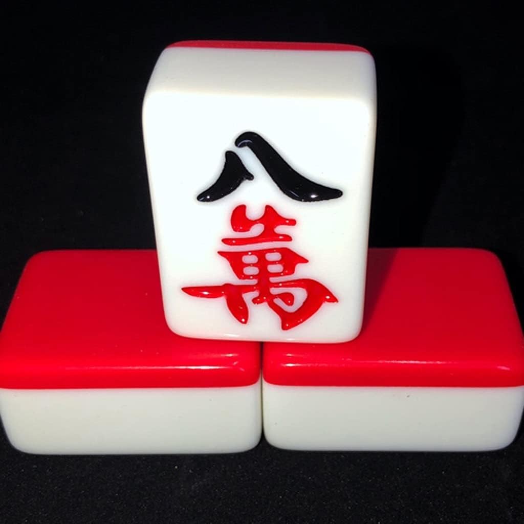Il costume di Mahjong cinese Mahjong, giochi di società itineranti, regali creativi, tessere Mahjong, intrattenimento for il tempo libero(40#)