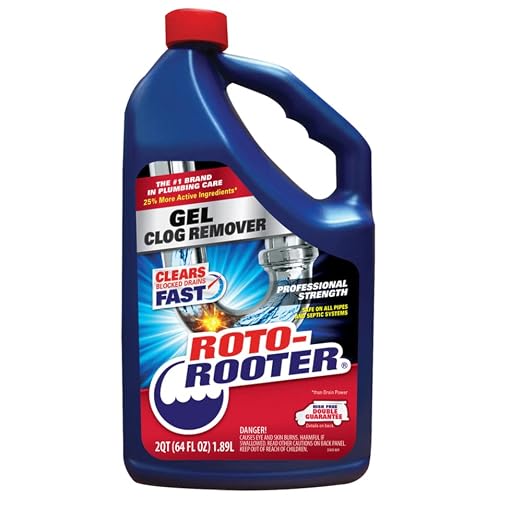 Roto-Rooter Gel Destapacaños 64 oz 4 unidades miniatura 2