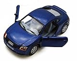 Audi TT Coupe, Blue - Kinsmart 5016D - 1/32 scale Diecast Model Toy Car