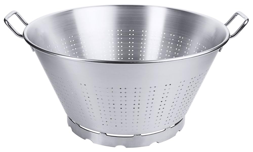 Contacto Edelstahl Abtropfschüssel mit Fuß 40 cm