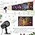 Treela 2 Pcs Christmas Projector Light Xmas LED Projector RGB Motion Christmas Garden Projection Lights Waterproof Spotlight Outdoor for Xmas Party Decor (Black Shell, 2 Color Light,Point Stars)