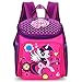 simyron Mädchen-Rucksack 1PCS Kids Backpacks Einhorn Bag, Wasserabweisender Vorschul-Kinderrucksack für Kindergarten, School Travel Leisure, Einhorn Pink