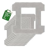 XUNNIU 10 Pezzi Panno per pulizia per Robot Lavavetri ECOVACS WINBOT W2 PRO/W2 PRO Omni/ W2/ W2 Omni/ W1/ W1 Pro, Ricambio Panni, Panno in Microfibra Lavabile e Riutilizzabile, per Finestra Pulizia