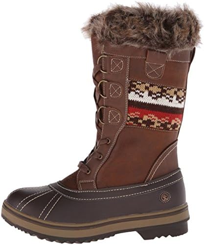 Northside Women's Bishop Snow Boot, Tan/Nordic, 7 M US | Image 7
