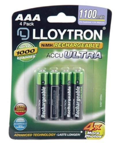 Lloytron AAA 1100 mAh batteria NiMH AccuUltra