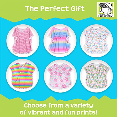 Image of Flap Happy Girls UPF 50+ Kaia Beach Swim Cover-up Playwear Dress, Fantasea Mermaid, 24 Months US