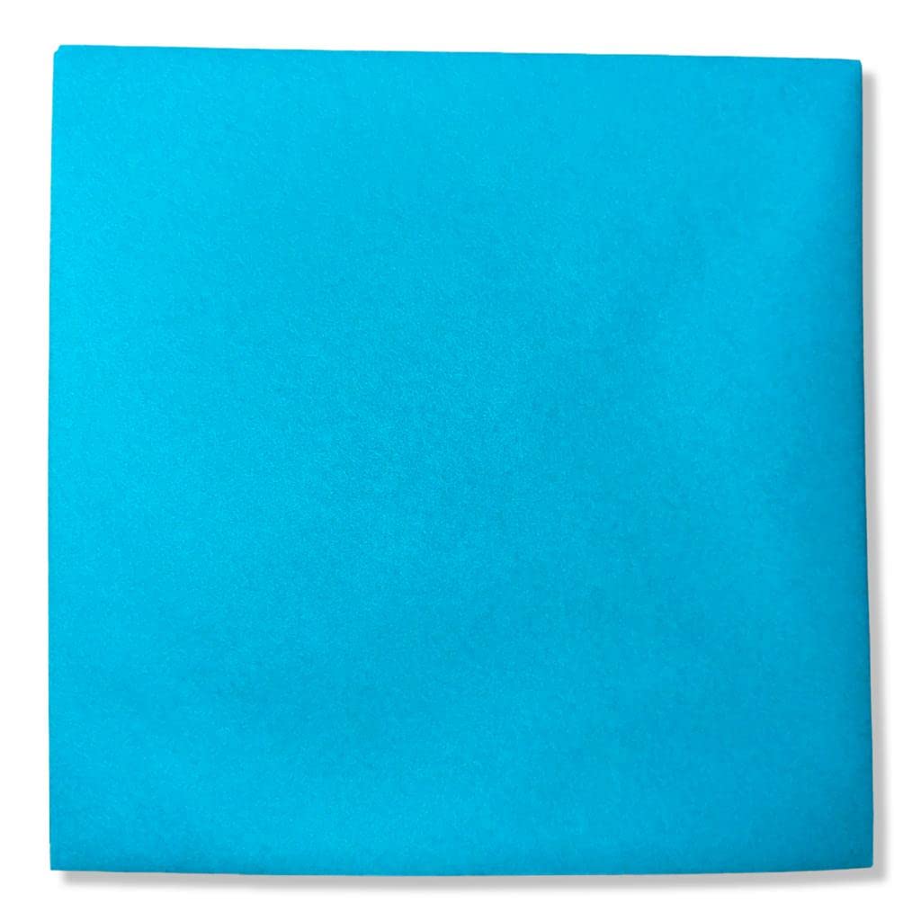 Buste quadrate di lusso 14 x 14 cm 110 GSM azzurro 50