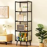 ☆ 【Artisanat exquis】 Nous fabriquons soigneusement nos vitrines en acrylique à la main en combinant l'acrylique avec un cadre en bambou fabriqué à partir des meilleurs matériaux en bambou.