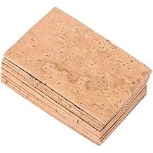 Sax Baritono,Alto Sax Cork Repair Kit,10 Pcs Universal Sax Neck Joint Cork Sheet for Alto Soprano Tenor Saxophone
