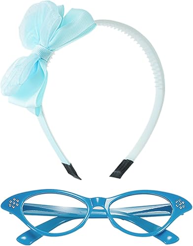 Miniatura 3 de Z-Shop Faldas de caniche para niñas, disfraz de calcetín de los años 50, accesorios 50 para niños de los años 50