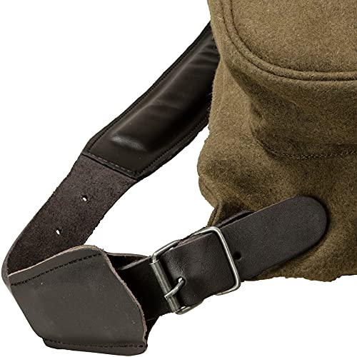 K&S Outdoors Lodenrucksack Jagd Komfort mit Sitzkissen Grün lautlos Jagdrucksack Wandern Trekking Outdoor Rucksack Loden