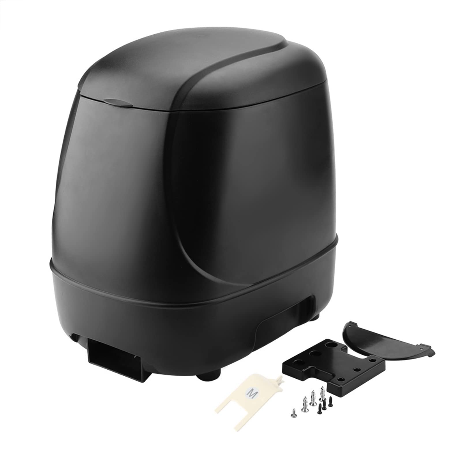 Mangiatoia per Pesci Automatica da Esterno, Mangiatoia per Timer per le Vacanze per Acquario Timer per Distributore di Mangime per Pesci per Acquario per Laghetto (senza batteria)