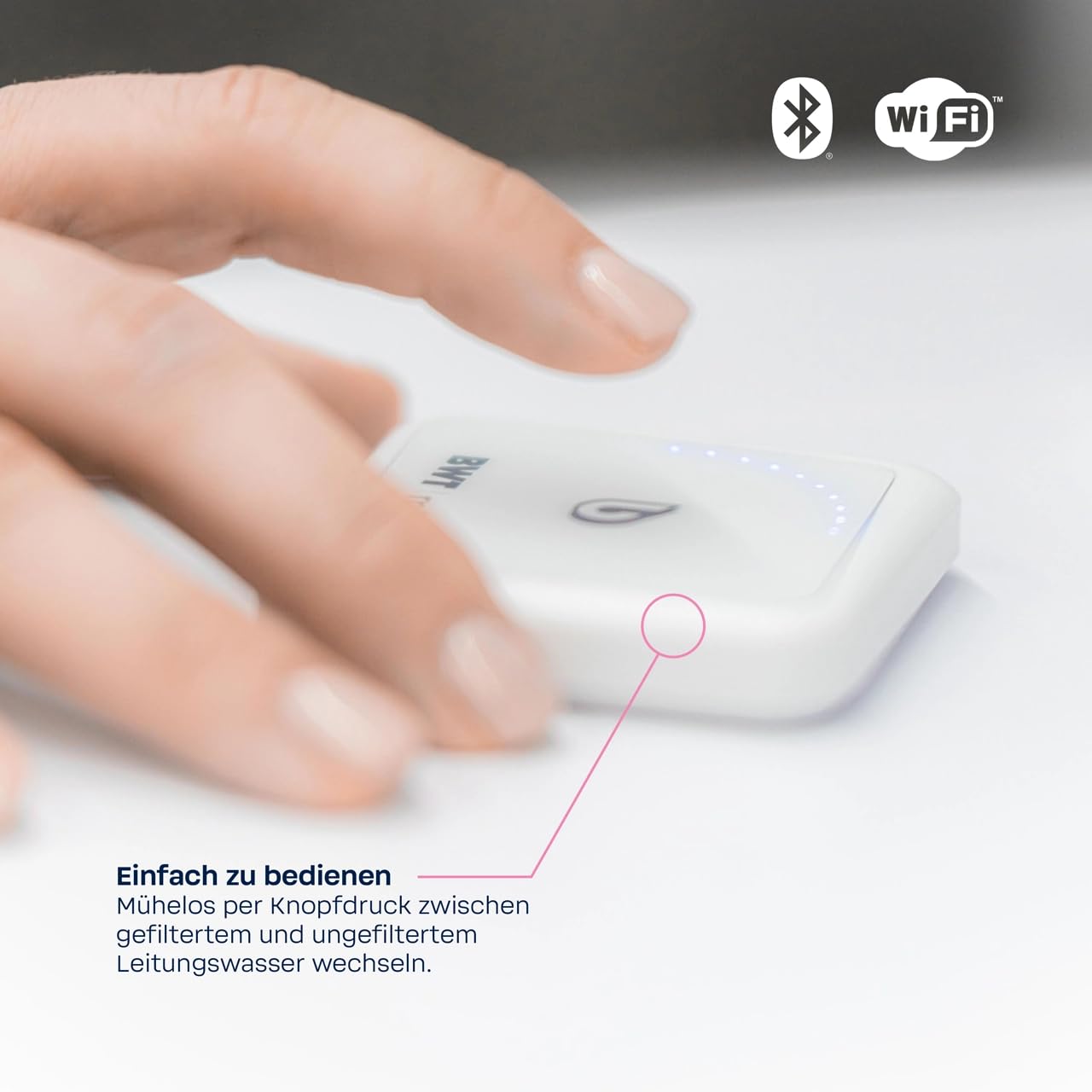 BWT MIXXO starter kit - Soft | Untertisch Wasserfilter für bestehende Küchenarmatur | Soft Filterkartusche für entkalktes Wasser