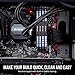 CORSAIR CARBIDE 275R Mid-Tower Gaming Case, Window Side Panel- Black