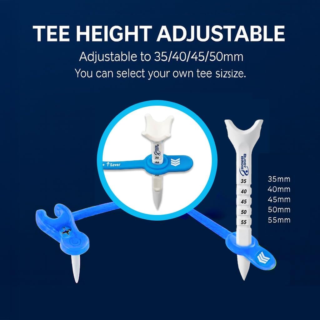 Golf T Accessories – Enhance Accuracy, Save Time & Prevent Lost Tees – Durable & Portable Solutions