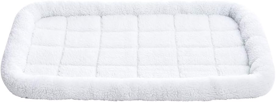 AmazonBasics Padded Pet Bolster Bed - 35 x 22 inches