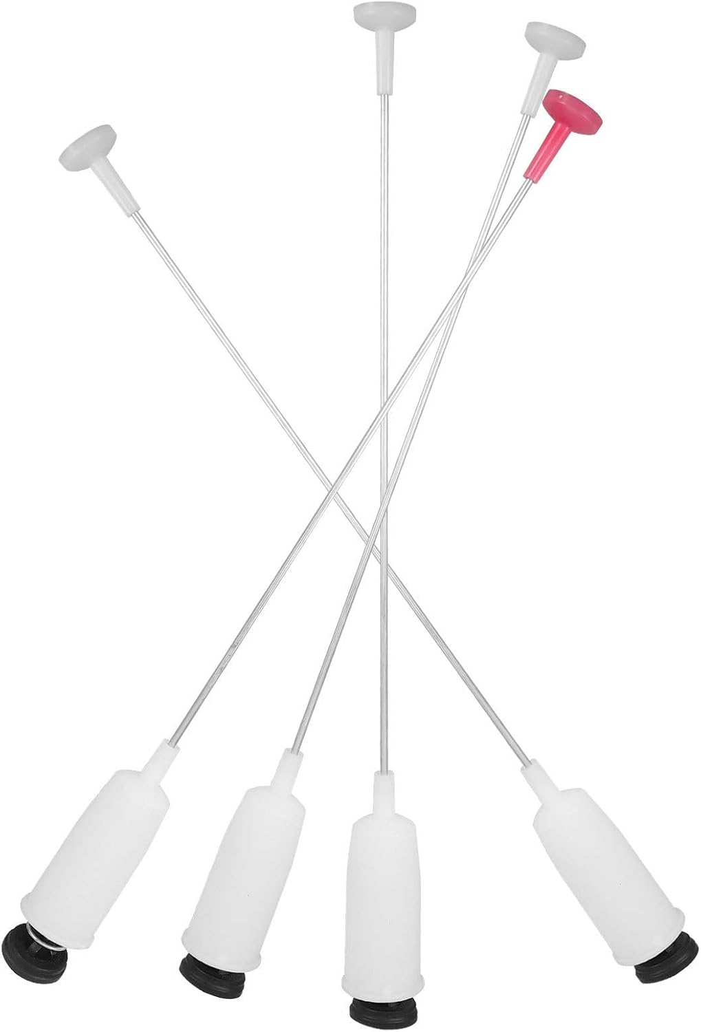 Washer Suspension Rod 4pcs Metal Plastic Quick Installation