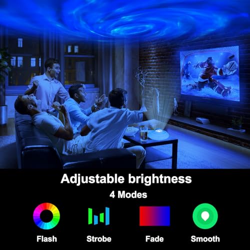 Lampe de projection aurore boréale : le cadeau idéal pour petits et grands - 3