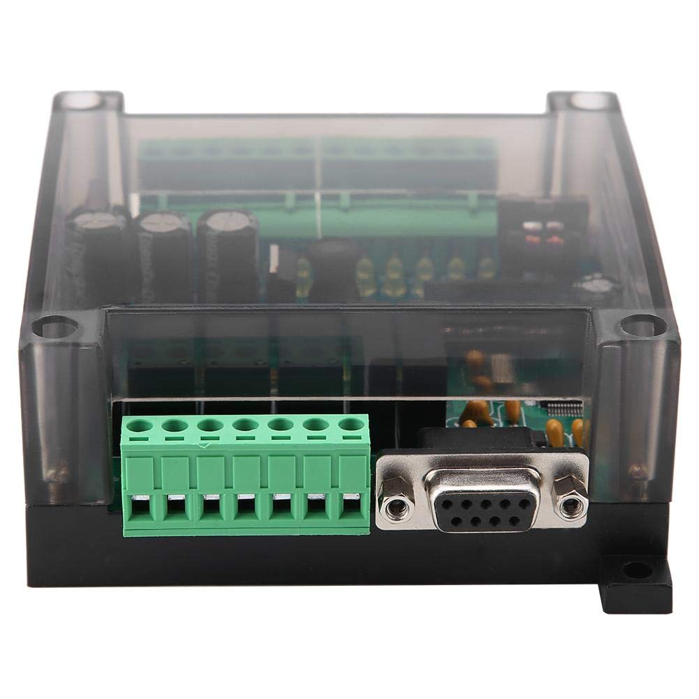 Scheda PLC, DC24V FX1N-14MR DC 24V 5A Scheda di controllo industriale PLC Logica programmabile Uscita relè, Supporti per GX developer o GX works2